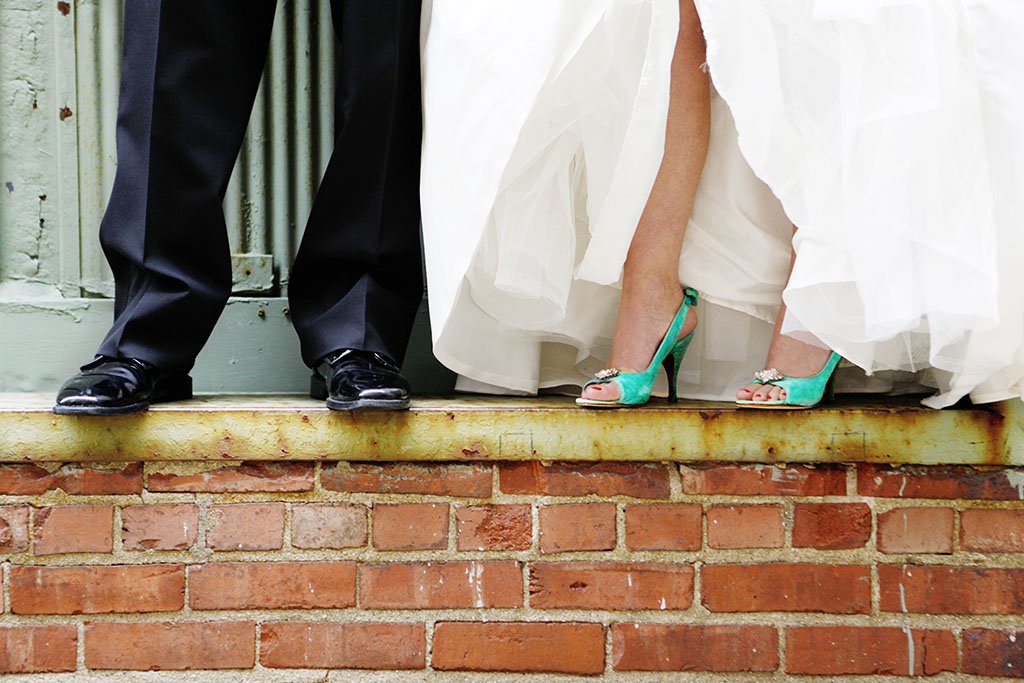 Green Wedding Shoes, Midwest Wedding Photogrpaher